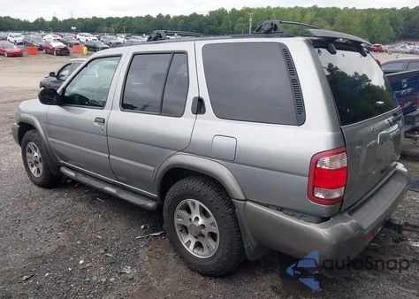 2001 Nissan Pathfinder Se from USA, damaged, VIN JN8DR07Y61W518734